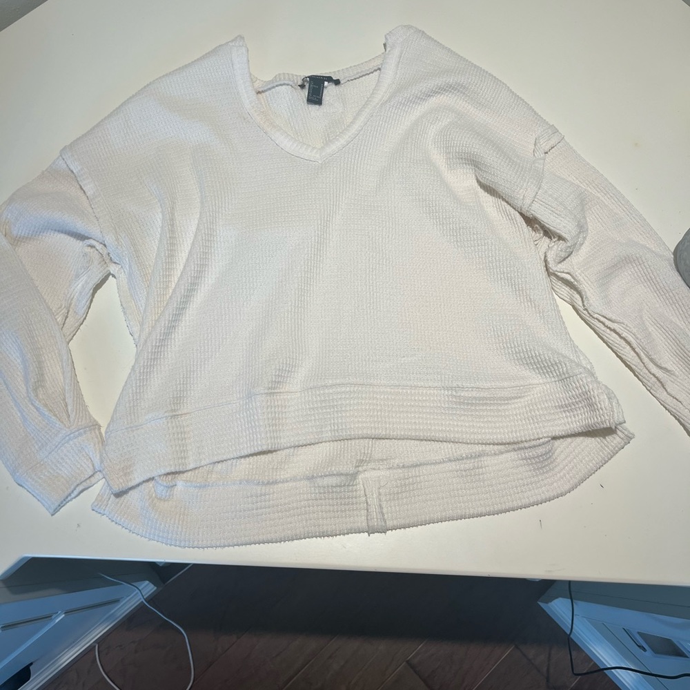 Forever 21 Cream Sweater